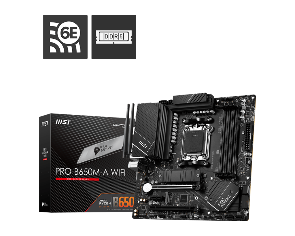 MSI PRO B650M-A WiFi ProSeries