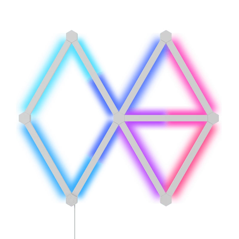 Nanoleaf Lines | 60 Degrees | Starter Kit | 9 Pack | White