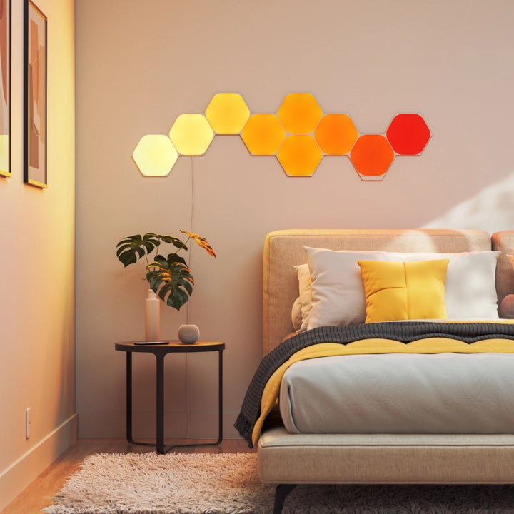 Nanoleaf Shapes Hexagon | Starter Kit | 9 Pack | White