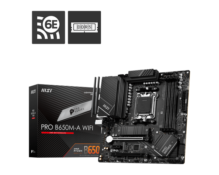 MSI PRO B650M-A WiFi ProSeries