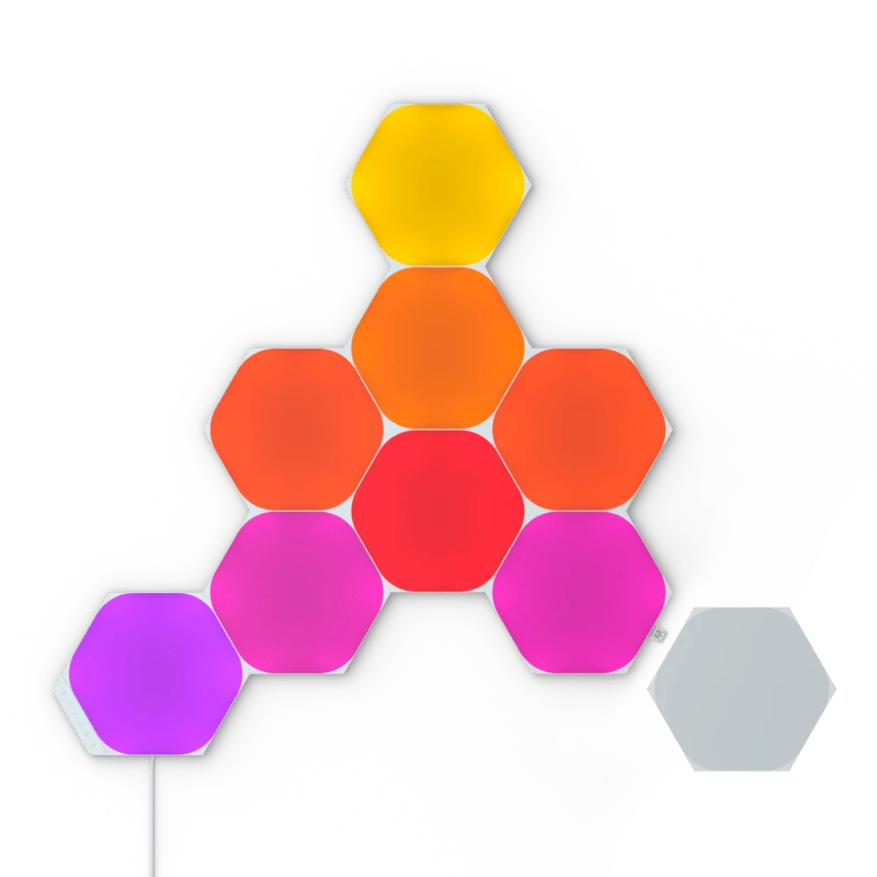 Nanoleaf Shapes Hexagon | Starter Kit | 9 Pack | White
