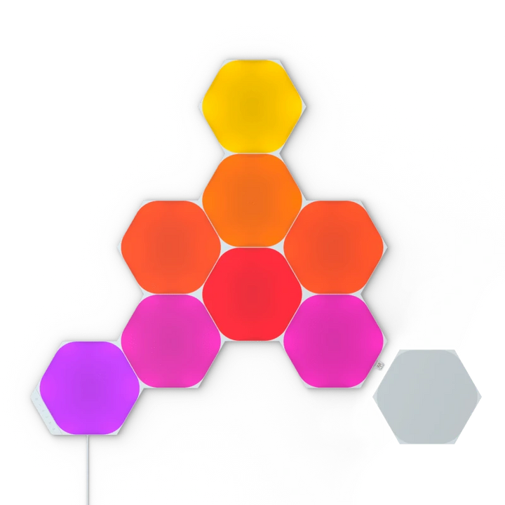 Nanoleaf Shapes Hexagon | Starter Kit | 9 Pack | White
