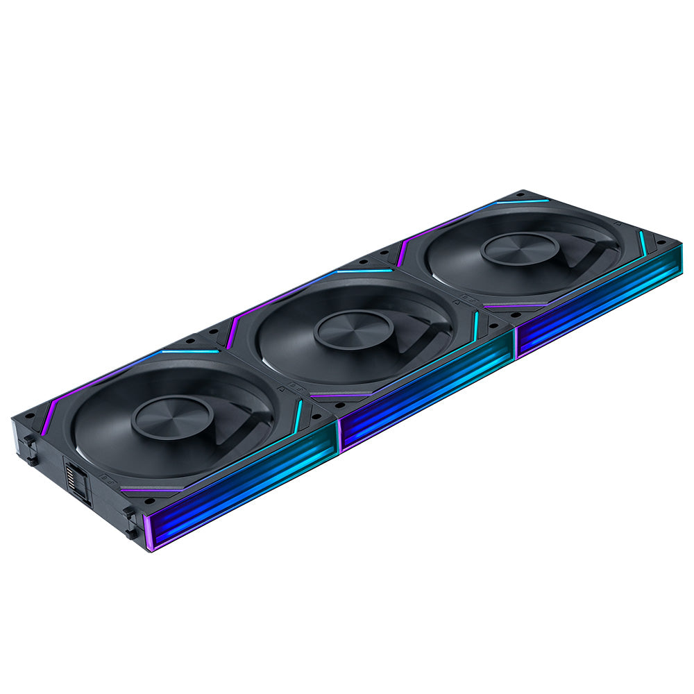 ASIAHORSE DAWN 120mm Daisy Chain PWM Fans (3-Pack)