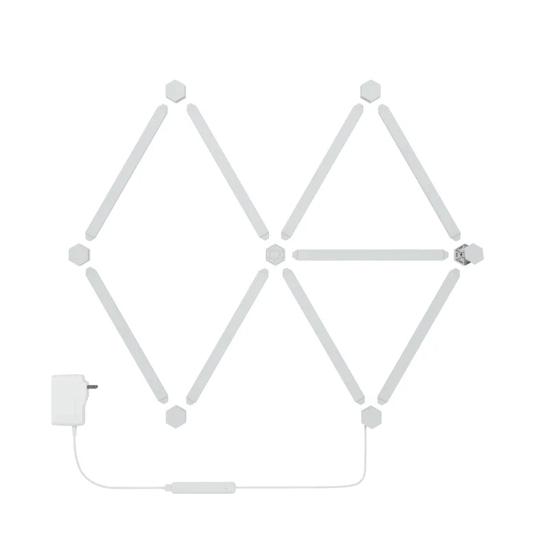 Nanoleaf Lines | 60 Degrees | Starter Kit | 9 Pack | White