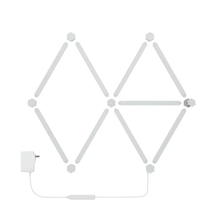 Nanoleaf Lines | 60 Degrees | Starter Kit | 9 Pack | White
