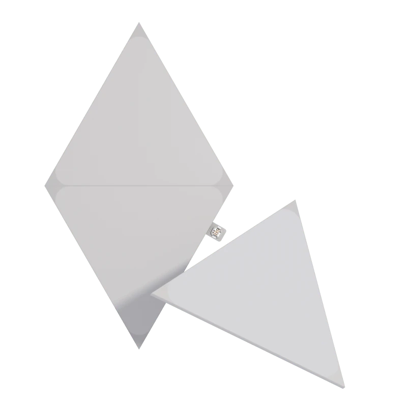 Nanoleaf Shapes | Triangles | 3 Pack | White | Expansion Pack