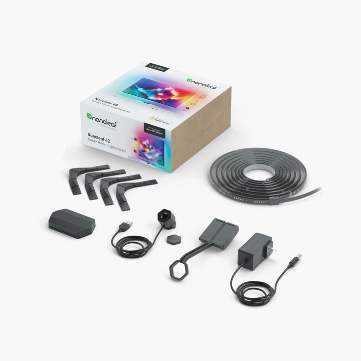 Nanoleaf 4D | TV Screen Mirror + Lightstrip SMK | 4 Meters | TVs up to 65"
