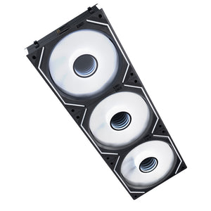 Ventilateurs PC ARGB AsiaHorse DAWN - 120 Mm, Daisy Chain, Infinity Mirror, 71 CFM, Pour Boîtier Gaming