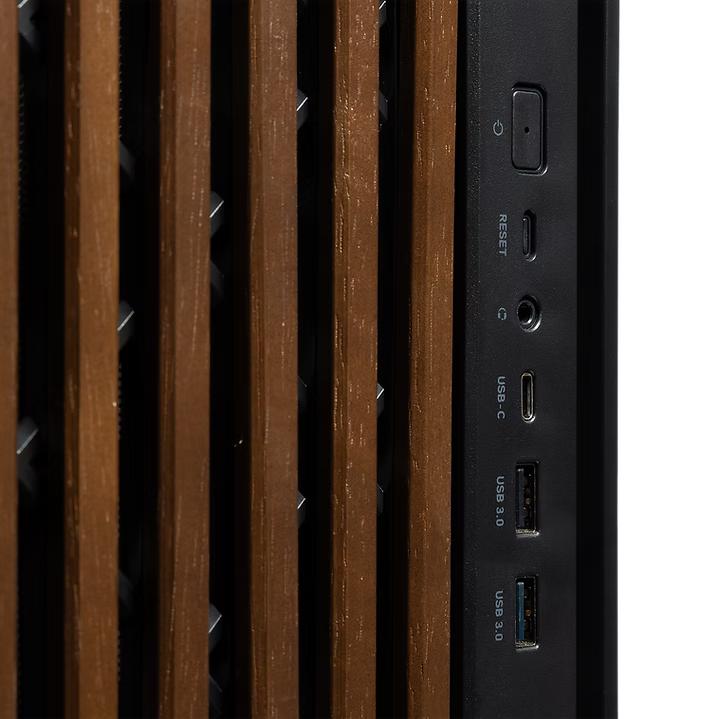 TECWARE TIMBER TG ATX CASE W/4 FANS - BLACK