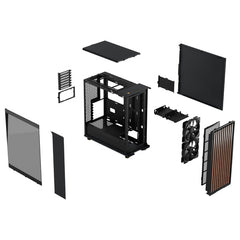 Fractal Design North Charcoal Black TG Dark