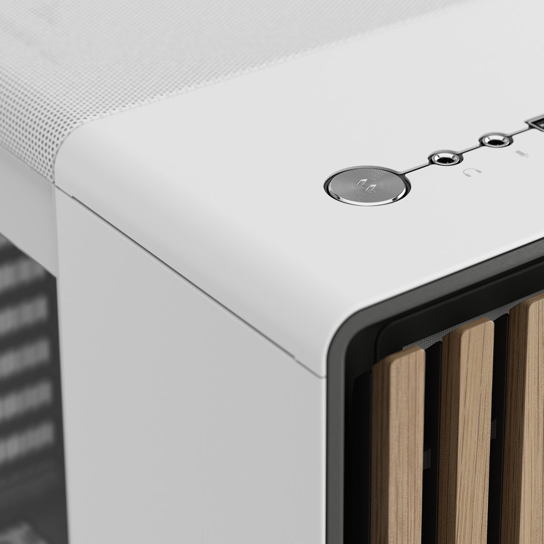 Fractal Design North Chalk White TG