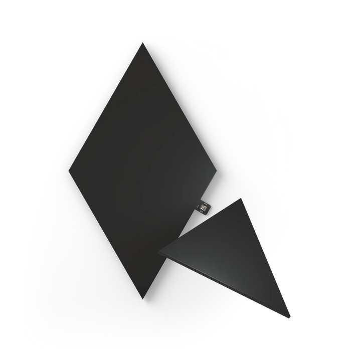 Nanoleaf Shapes | Triangles | Expansion Pack | 3 Pack | Black
