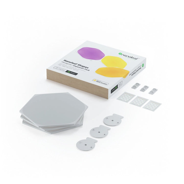 Nanoleaf Shapes | Hexagon | 3 Pack | White | Expansion Pack