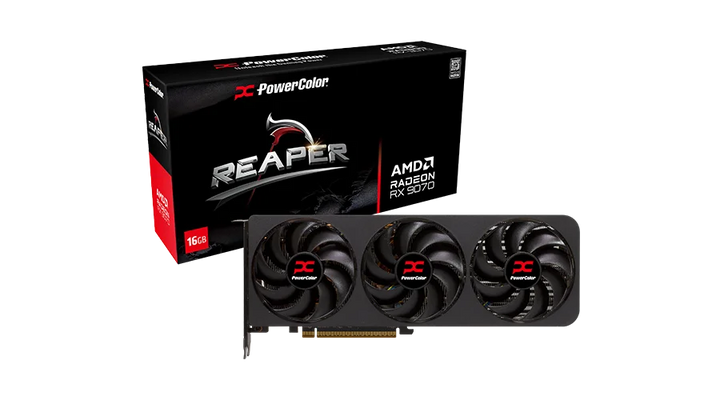 PowerColor Reaper AMD Radeon RX 9070 16GB GDDR6
